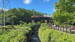 CVSR 6771 crosses over the Ohio & Erie Canal.